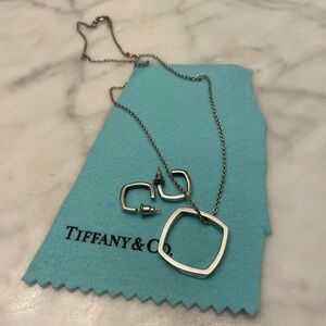 Vintage Frank Gehry Torque Tiffany Co. Necklace and Earrings